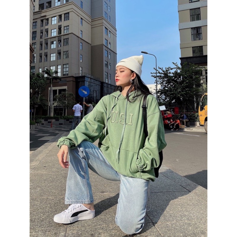 [Áo hoodie Insane®] U.S.I Hoodie Ver 2.0 - Ever Green | BigBuy360 - bigbuy360.vn