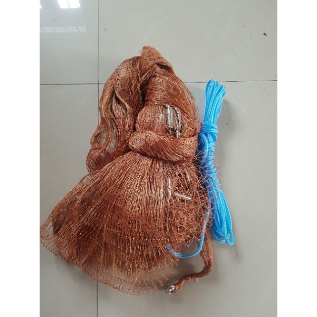 ( đại hạ giá ) Chài chì đúc bắt cá bung 8m, nặng 5kg chất lượng cao ( giá rẻ vô địch )