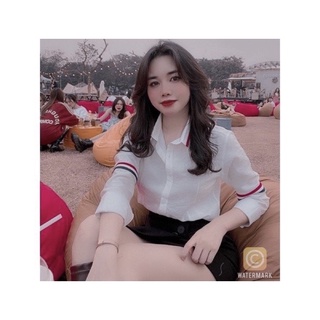 ÁO SƠ MI SỌC KẺ ĐỎ CHO NỮ