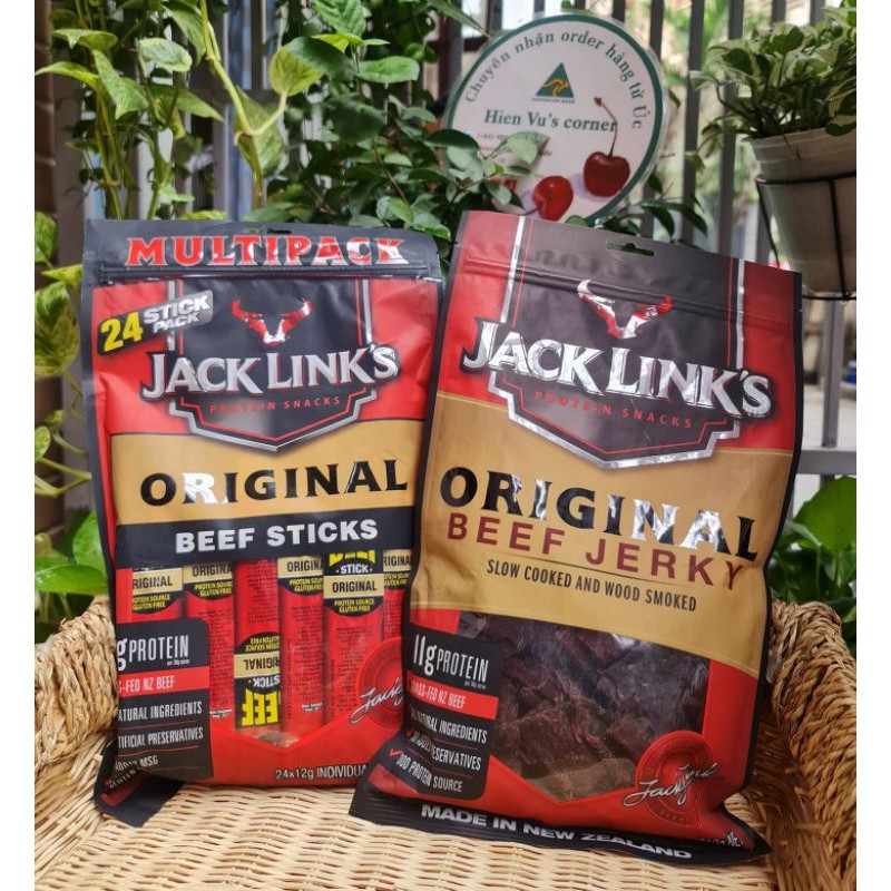 Thịt bò/heo khô Úc - Newzeland - Mỹ ( Mariani/ Jack Link's / Golden Island/ Hank's/ Kirland ) jerky