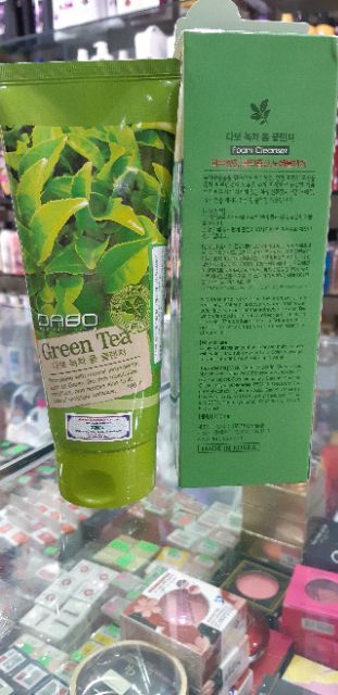 SỮA RỬA MẶT TRÀ XANH - DABO GREEN TEA( giảm mụn. Kháng khuẩn. Chống nắng)