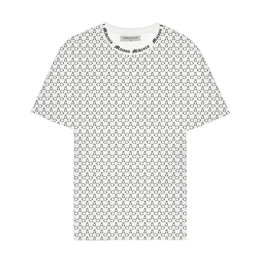 Áo Phông MIKENCO Monogram 2 Phiên Bản Tshirt Form Rộng Chất Liệu Cotton - AoThunUnisex HOT TREND