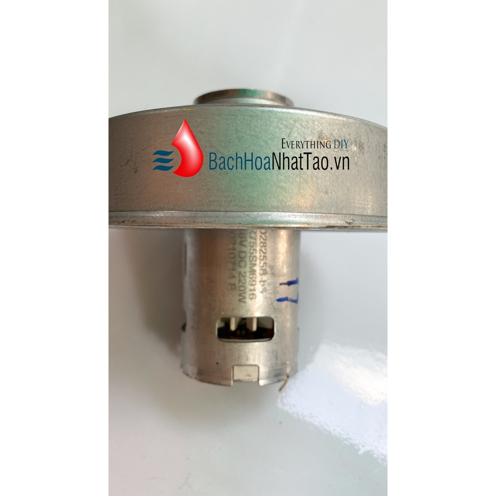 Motor máy hút bụi 18v 220w motor 755