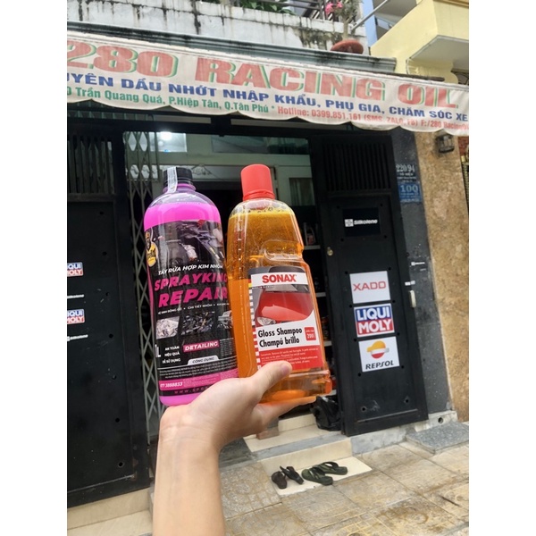 Dung dịch vệ sinh lốc máy, dầu mỡ BZ ENGINE CLEANER &amp; DEGREASER