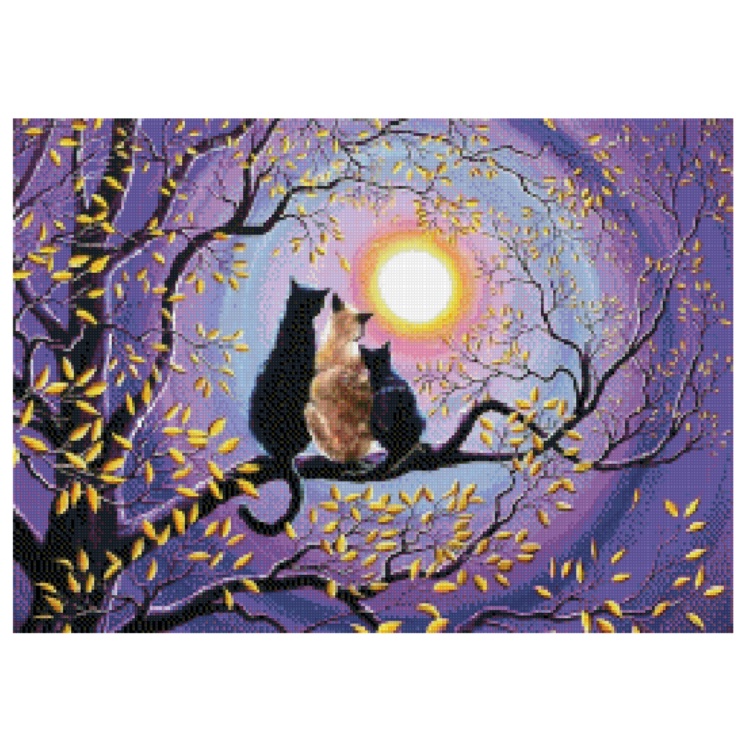 Bộ Tranh Đính Đá Tự Làm 5D DIY Hình Tròn / Vuông Cho Người Lớn