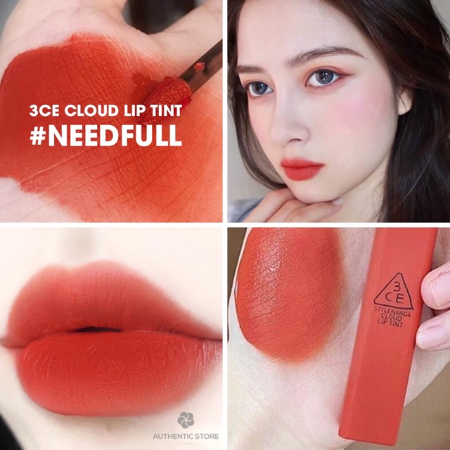 Son kem lì 3CE Cloud Lip Tint