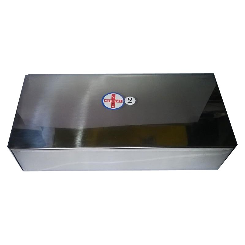 Hộp y tế hình chữ nhật INOX các cỡ