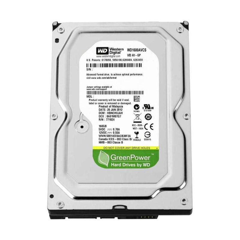 Ổ Cứng Hdd Pc 160gb 3.5 "Wd