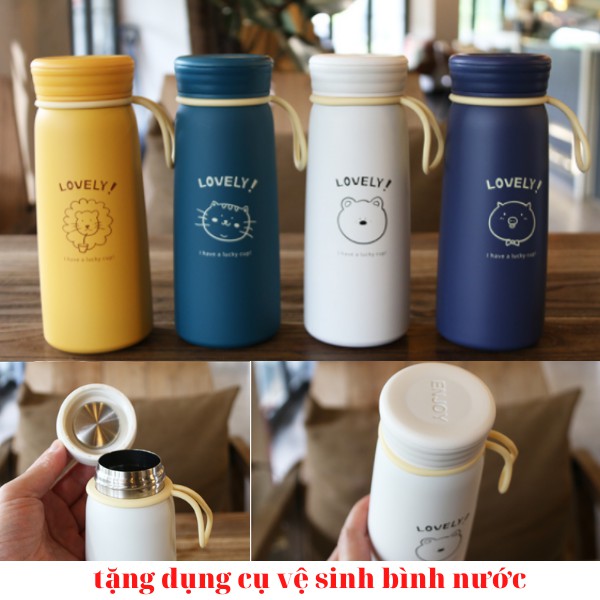 bình giữ nhiệt bình nước giữ nhiệt inox 400ML LOẠI TỐT bình đựng nước bình nước