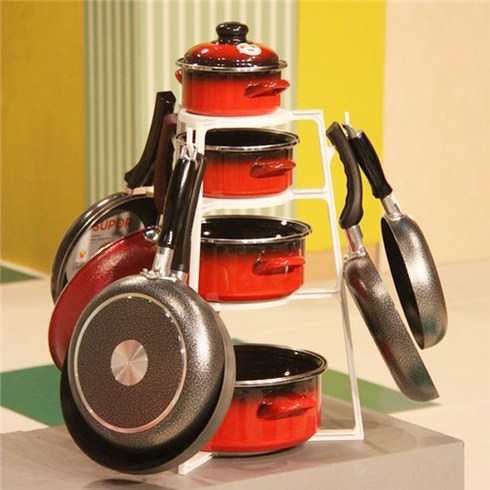 [FREESHIP 50K] Giá Treo Xoong Nồi Tiện Dụng, Có Thể Tháo Rời Được, Kệ Để Xoong Nồi Đa Năng