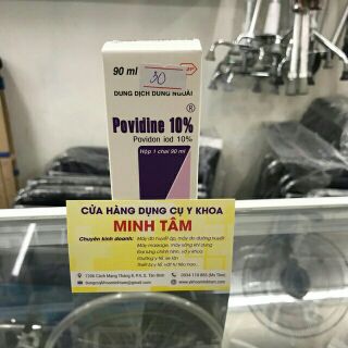 Cồn Povidine, cồn đỏ 90ml