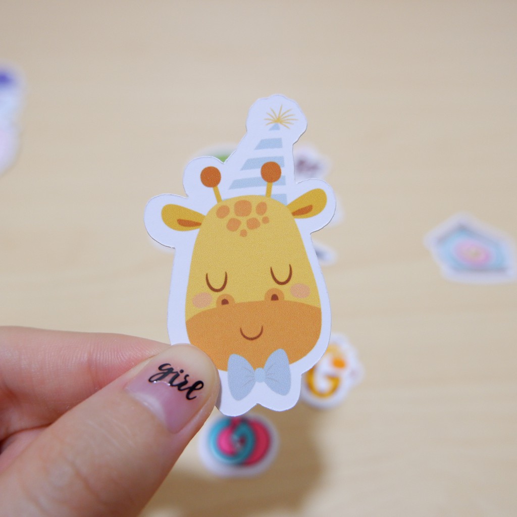 BABY Sticker die-cut - Sticker cắt rời - Nguyên vật liệu làm Scrapbook Handmade