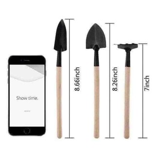 BỘ CUỐC XẺNG LÀM VƯỜN MINI 3 MÓN