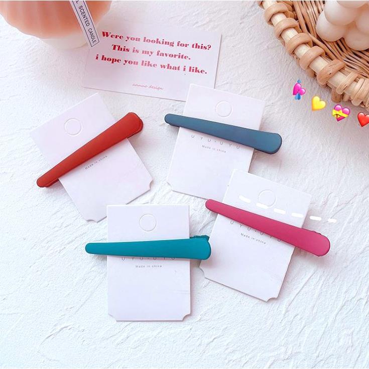 Kẹp tóc rửa mặt màu thạch thời trang Hàn Quốc xinh xắn C58