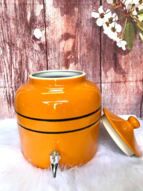 BÌNH SỨ ĐỰNG NƯỚC BÁT TRÀNG_10L