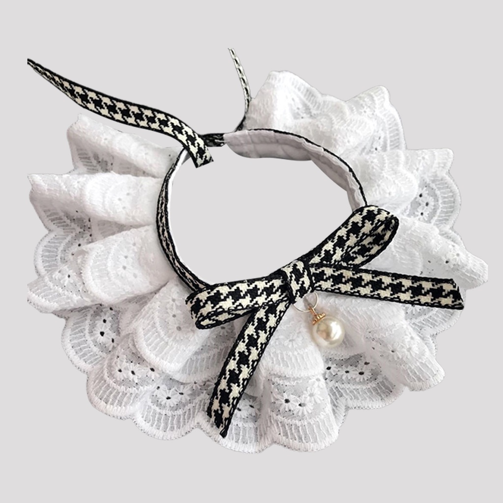 Yếm đeo cổ nhiều lớp bằng cotton chống mòn cho thú cưng