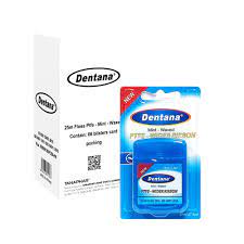 Chỉ nha khoa Dentana hương bạc hà - Chỉ cuộn kẽ xỉa răng vệ sinh chăm sóc răng miệng sau ăn