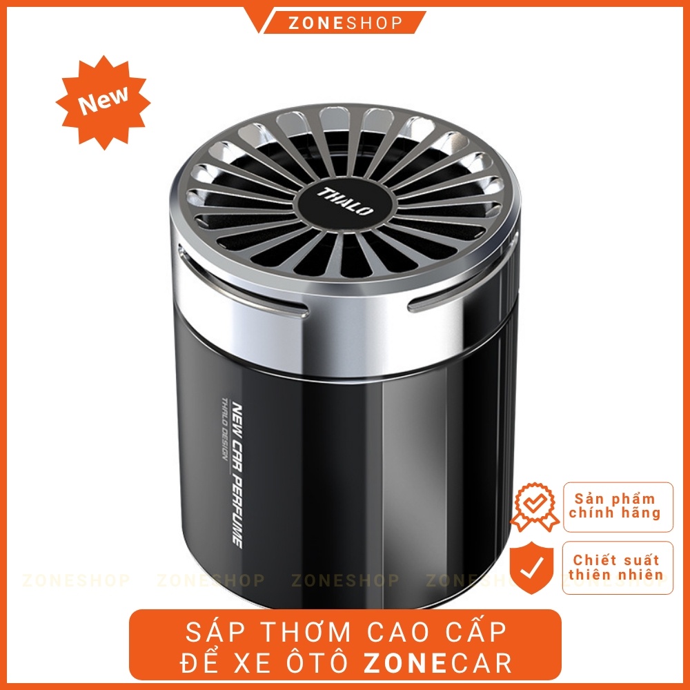 Sáp thơm ô tô, phòng ngủ, bàn làm việc cao cấp ZONECAR - THALO nhập khẩu Châu Âu, lọc khí, trang trí xe hơi