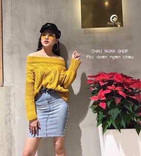 Chân váy  bò ngọc