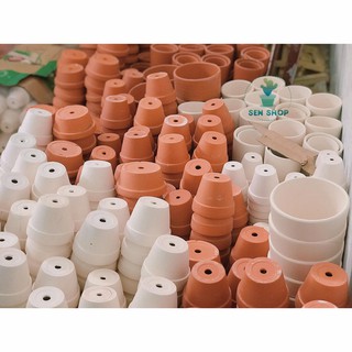 chậu đất nung 14 cm.