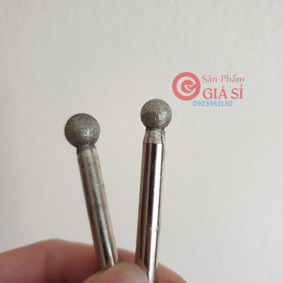 mũi mài 6mm hình cầu tròn 2 mũi mài đánh bóng sản phẩm ❤️freeship❤️