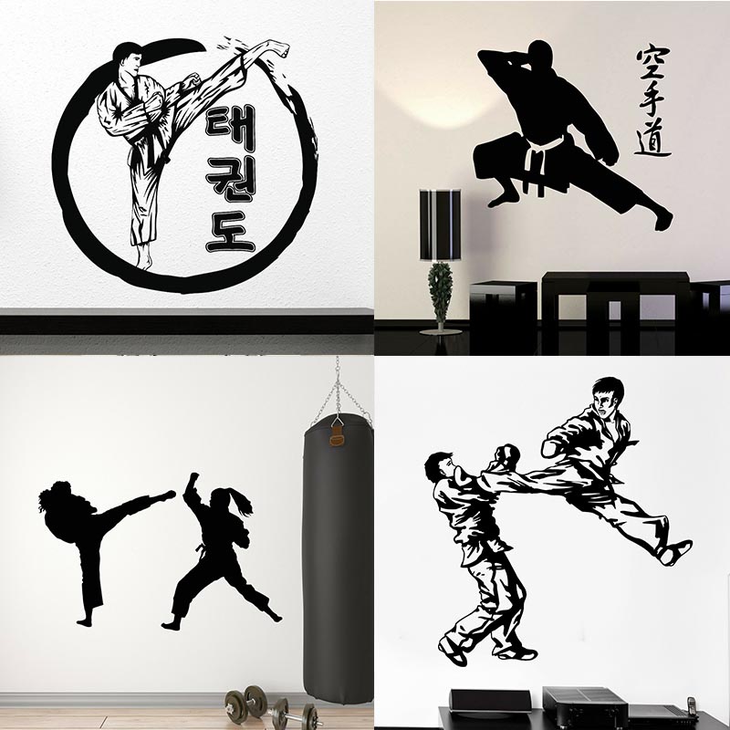 Áp Phích Dán Tường Trang Trí In Hình Võ Thuật Karate Kyokushinkai Aikido Taekwondo