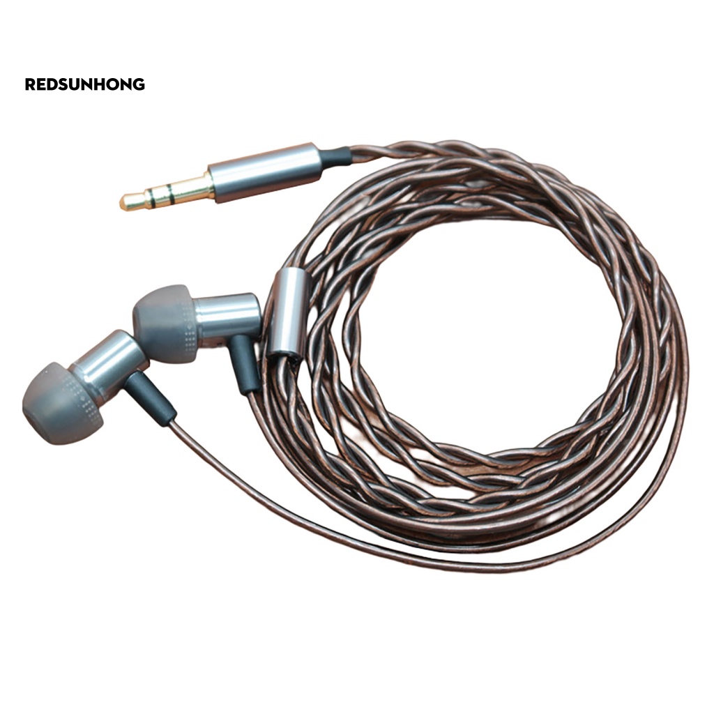 Tai Nghe Dây Kim Loại 3.5mm Dùng Để Chạy Bộ Phát Sóng Trực Tiếp