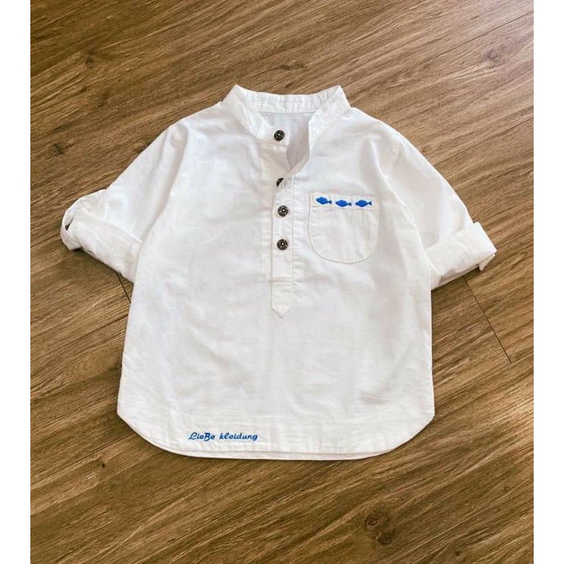 Áo sơ mi bé trai