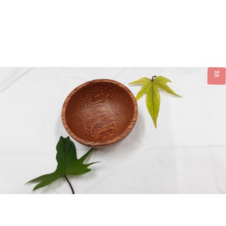 Chén đựng nước chấm gỗ dừa ,có ảnh thật