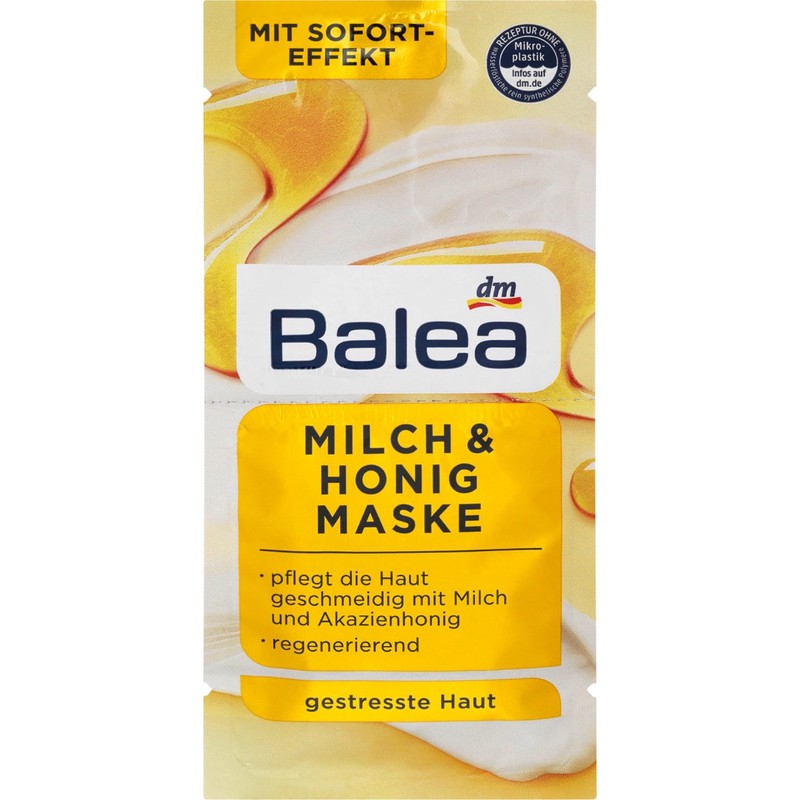 Mặt nạ Balea Milch & Honig