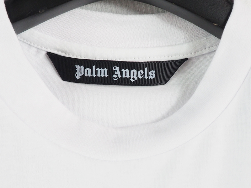 Áo Thun Tay Ngắn Dáng Rộng Chất Liệu Cotton In Hình Palm Angels Thời Trang Cho Nam Nữ # 2067
