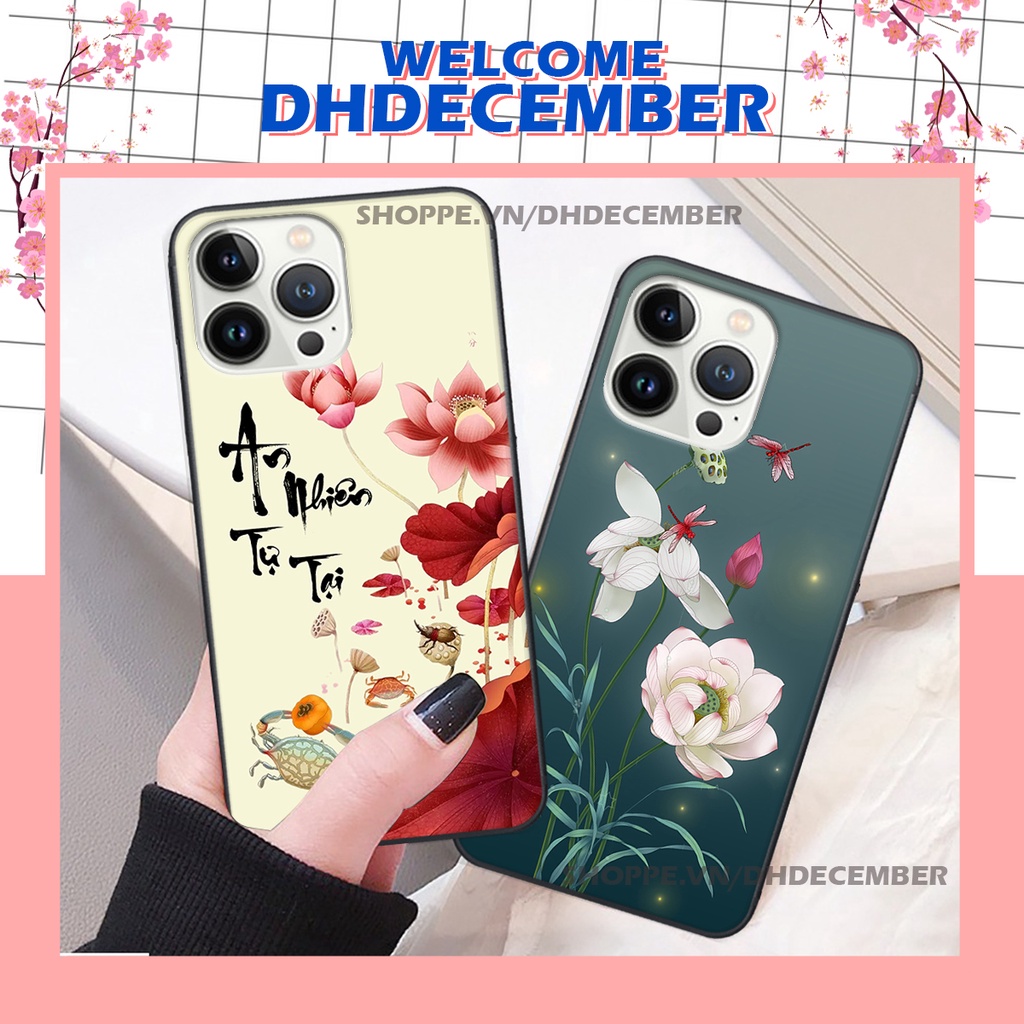 Ốp lưng iphone 12 PRO / 12 PRO MAX in hình thư pháp tâm an vạn sự an ,mã đáo thành công SIÊU CHẤT