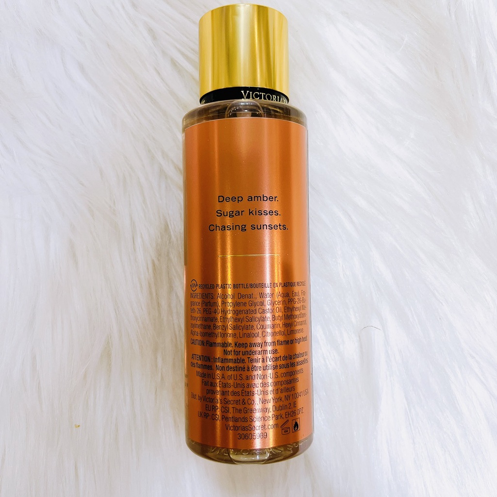 Xịt thơm toàn thân Victoria's Secret Amber Romance 250ml