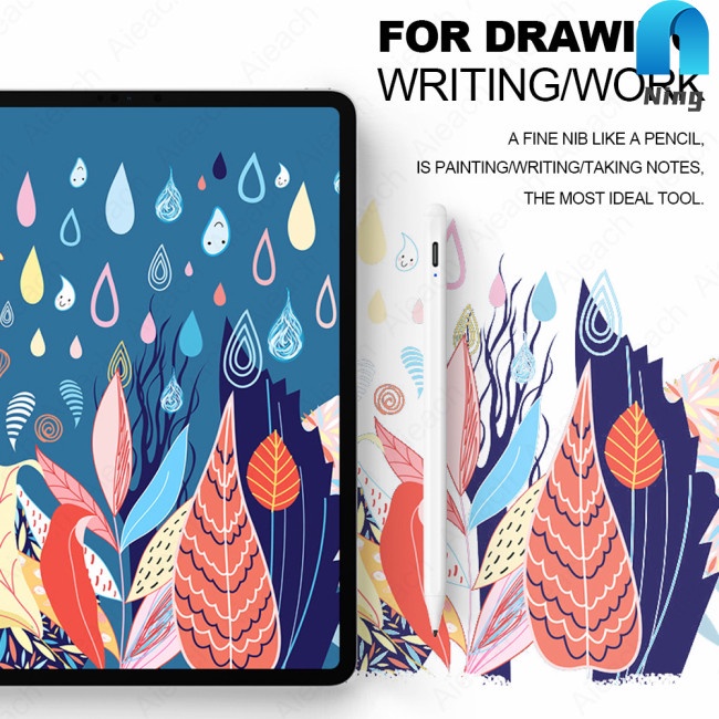 Set 2 Bút Cảm Ứng Chuyên Dụng Cho Apple Pencil Pro 11 12.9 9.7 2018 Air 3 10.2 2019 Mini 5