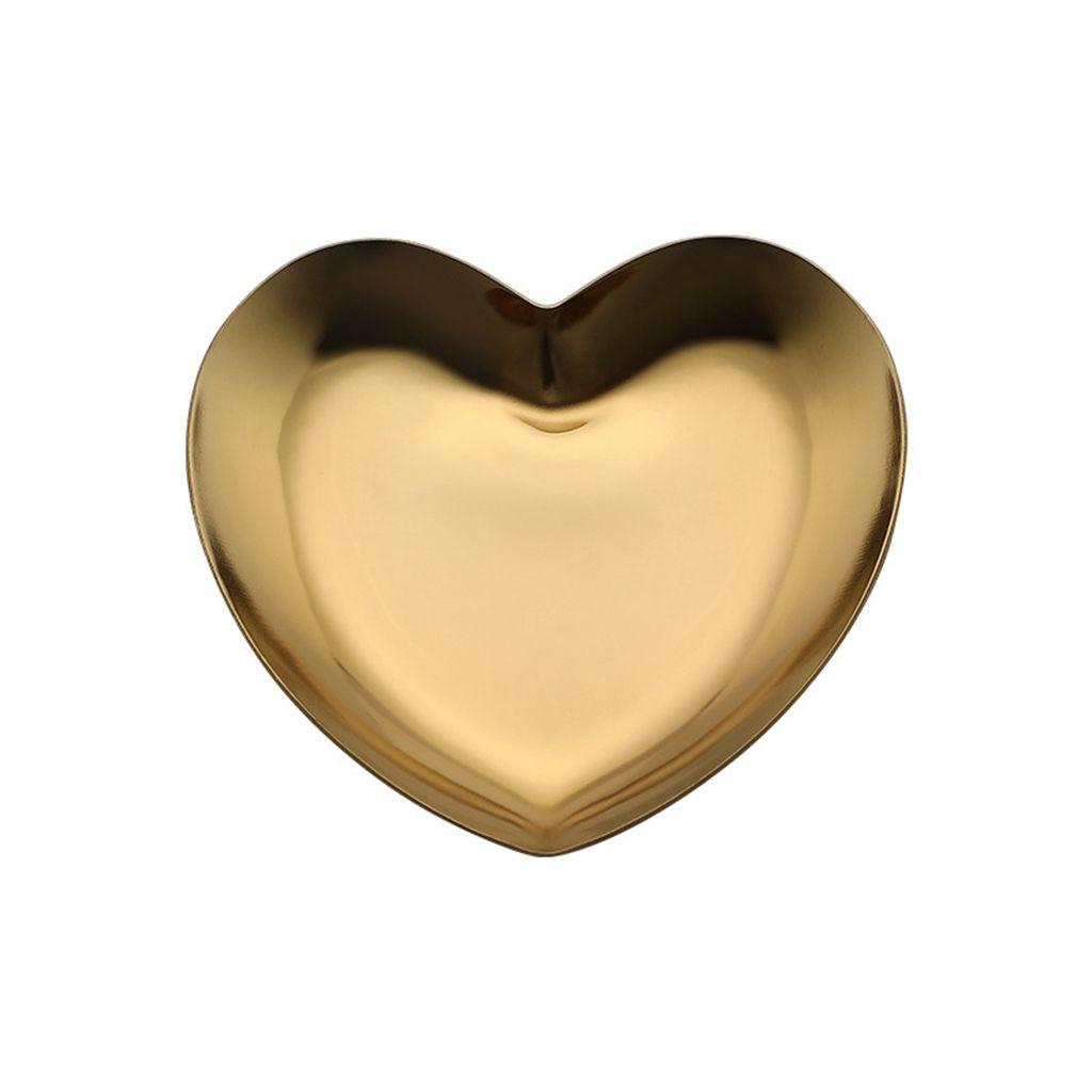 Khay Đựng Nhẫn Hình Trái Tim Mini Nhiều Màu Sắc Dùng Trang Trí Bàn