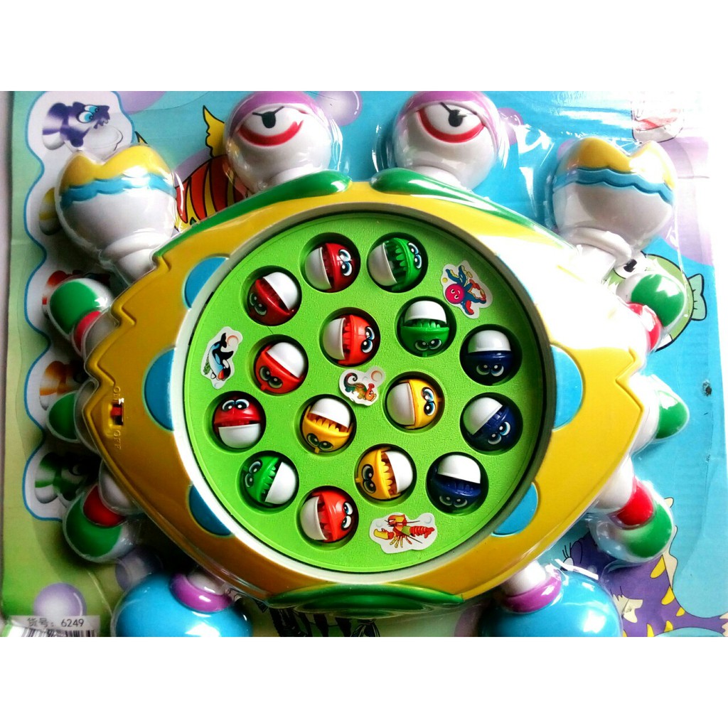 Bộ đồ chơi Câu Cá gắn Pin cho bé