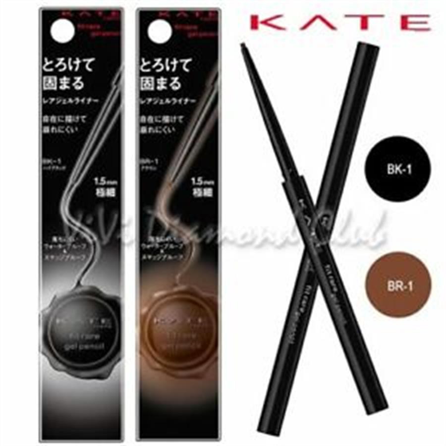 Chì kẻ mắt Kanebo Kate Fit Rare dạng gel, không lem trôi, nét mảnh cực đẹp (New) | BigBuy360 - bigbuy360.vn