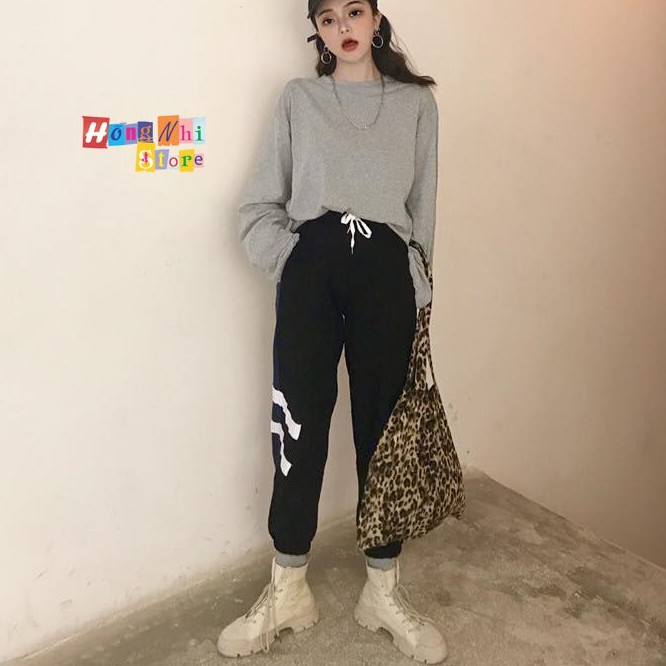 ÁO THUN TAY DÀI TRƠN DÁNG RỘNG MÀU XÁM LONG TEE GREY UNISEX - MM