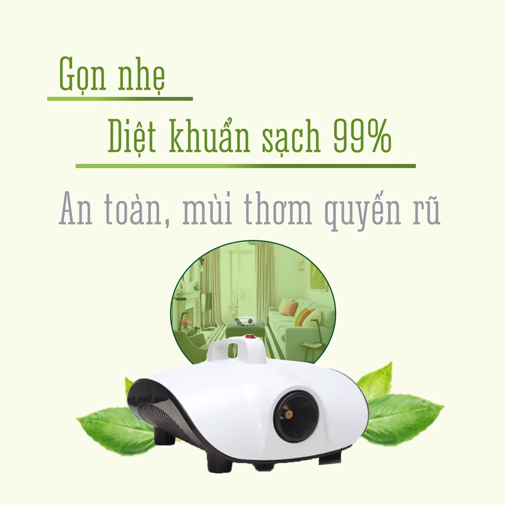 Máy khử mùi, khử khuẩn Nano bạc, diệt mọi vi khuẩn loại trừ ẩm mốc trên xe ô tô, nhà hàng, quán ăn, phòng ngủ