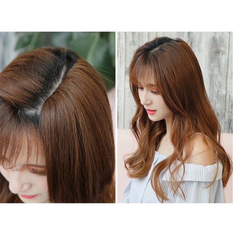 <Hàng Móc> Phím Phồng Tóc Thật loại móc tay cao cấp (1cặp)