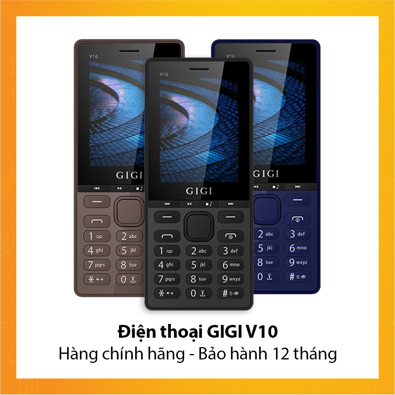 Điện thoại GIGI V10 - Hàng chính hãng - Bảo hành 12 tháng