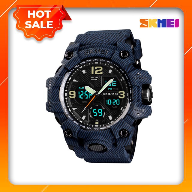{HOTDEAL} Đồng Hồ Điện Tử Đeo Tay Nam SKMEI 1155B  Kiểu Dáng Thể Thao Chống Nước Tốt | BigBuy360 - bigbuy360.vn