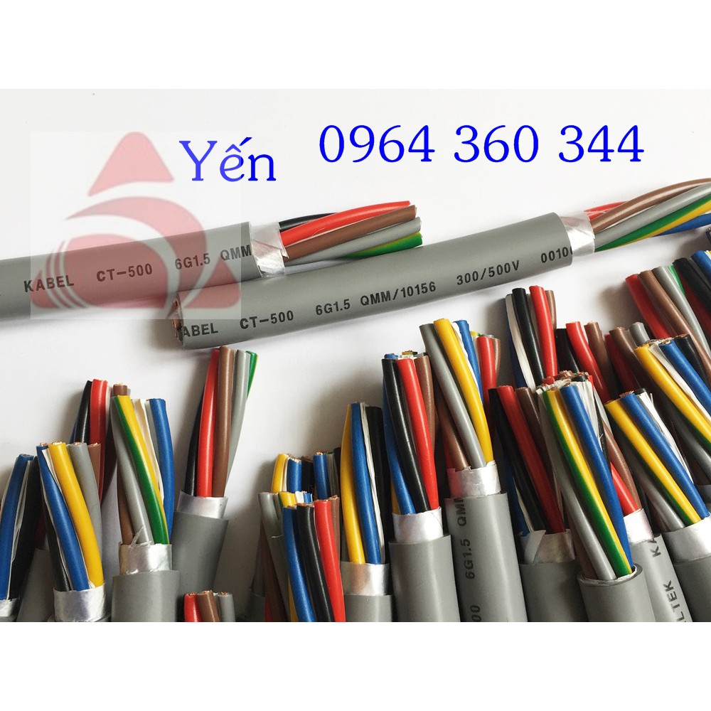cáp điều khiển Altek Kabel 8x0.5mm2 bọc chống nhiễu