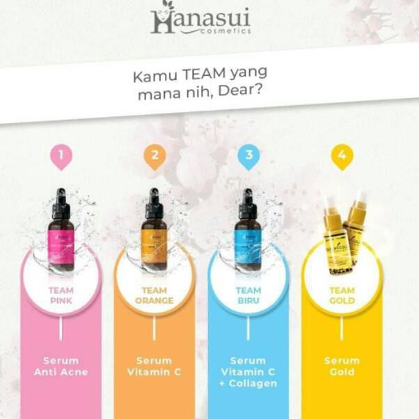 (Hàng Mới Về) Serum Vitamin C Mall Hanasui Dưỡng Trắng Da Trị Mụn Hiệu Quả