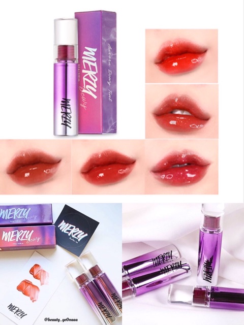 Son tint bóng MERZY AURORA DEWY TINT 5,5g