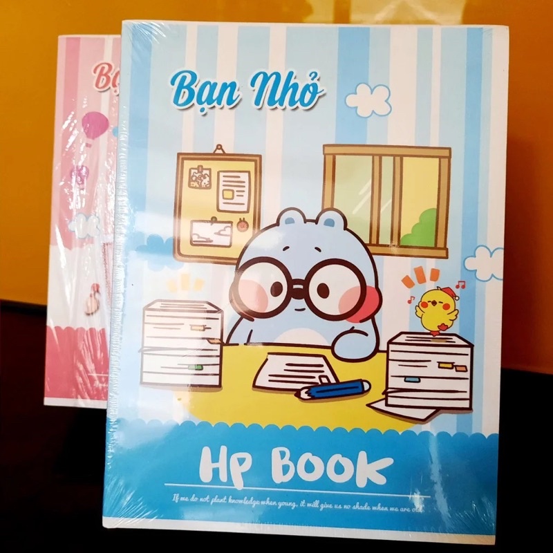 Quyển tập học sinh 96 trang Hoà Bình Bạn Nhỏ 4 ô ly, 5 ô ly 100gsm