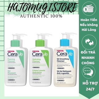 Sữa rửa mặt Cerave / Sữa Rửa Mặt Dịu Nhẹ Làm Sạch Sâu Cerave (Da Dầu, Da Khô ,Da Thường)
