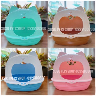 NHÀ VỆ SINH MÈO HÌNH MẶT MÈO CUTE