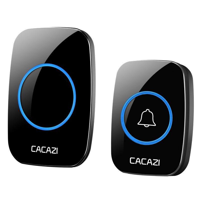 Chuông cửa không dây cao cấp chống nước cực tốt, chuông báo khách CACAZi A10
