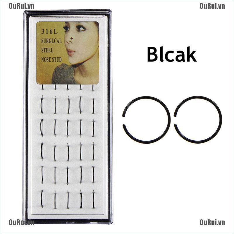 Bộ 40 Khuyên Mũi Thời Trang Cá Tính